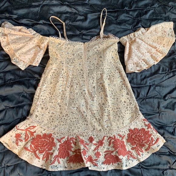 For Love and Lemons FL&L Matador Mini Dress Size L EUC - Picture 7 of 8